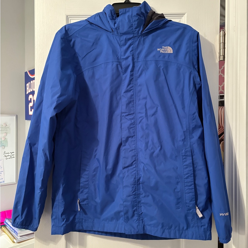 Boys The North Face Blue Rain Jacket